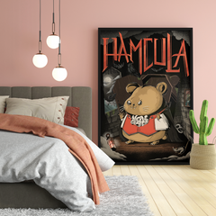 Dsungarischer Zwerghamster Campbell Hamster Spruch: Hamcula 