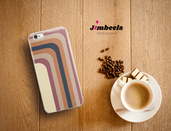 Zeigt soft colors shadow stripes colors of 2019 iphone case gift for woman and girls in Farbe iPhone 7/8