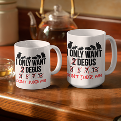 Funny degu saying | Cup