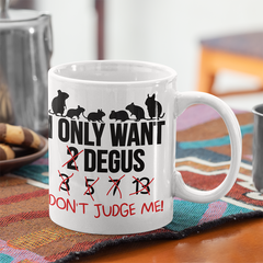 Funny degu saying | Cup