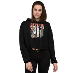 Ratzilla Naughty | Crop hoodie
