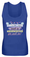 Zeigt krankenschwester spruch virus frauen tanktop in Farbe Black