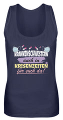 Zeigt krankenschwester spruch virus frauen tanktop in Farbe Black