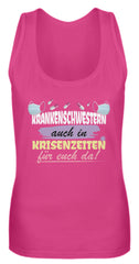 Zeigt krankenschwester spruch virus frauen tanktop in Farbe Black
