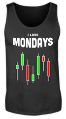 Aktien Forex & Kryptowährungen - Lustiger Spruch für Daytrader  | Herren Tank Top in Black in Größe S