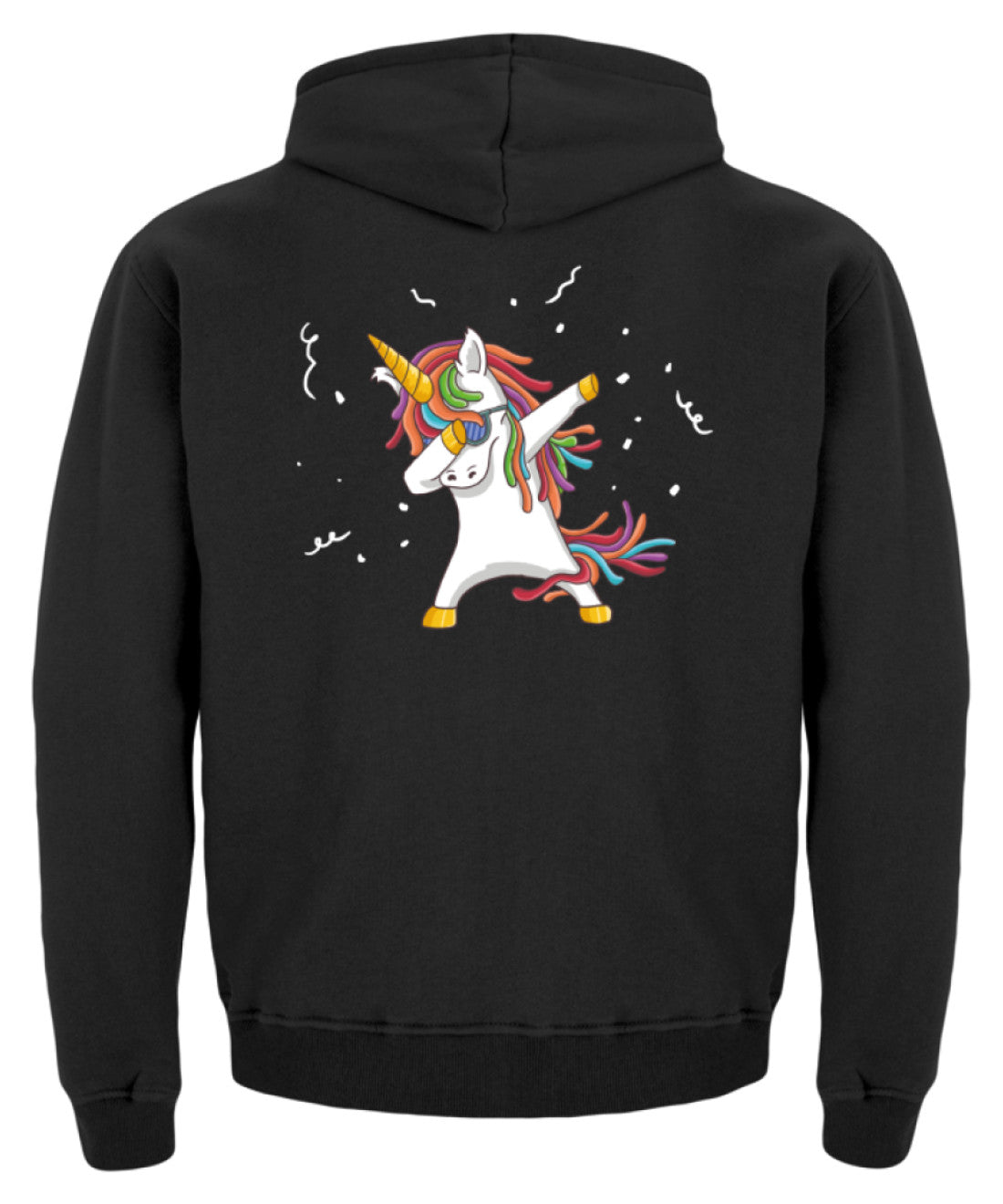 Zeigt dab einhorn dabbing unicorn kinder hoodie in Farbe New French Navy