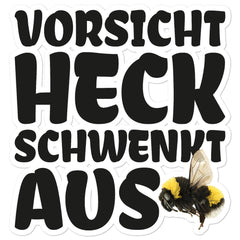 Caution Heck swings out of Hummel | Vinyl decal