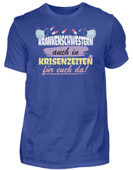 Zeigt krankenschwester spruch virus herren shirt in Farbe Black