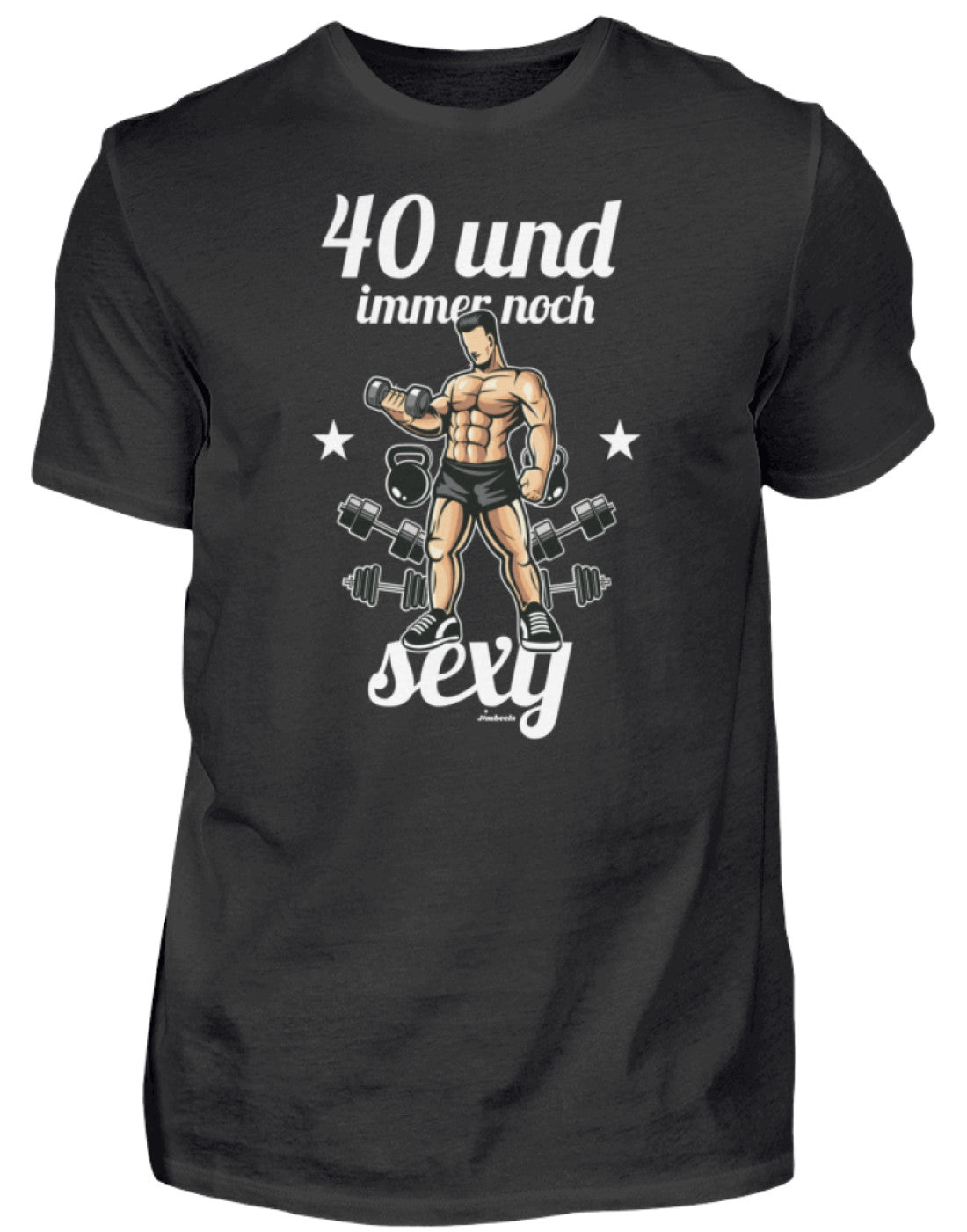 Lustiger Spruch | Witziges 40er Geburtstagsgeschenk | Geburtstag Herren T-Shirt in Black in Größe S