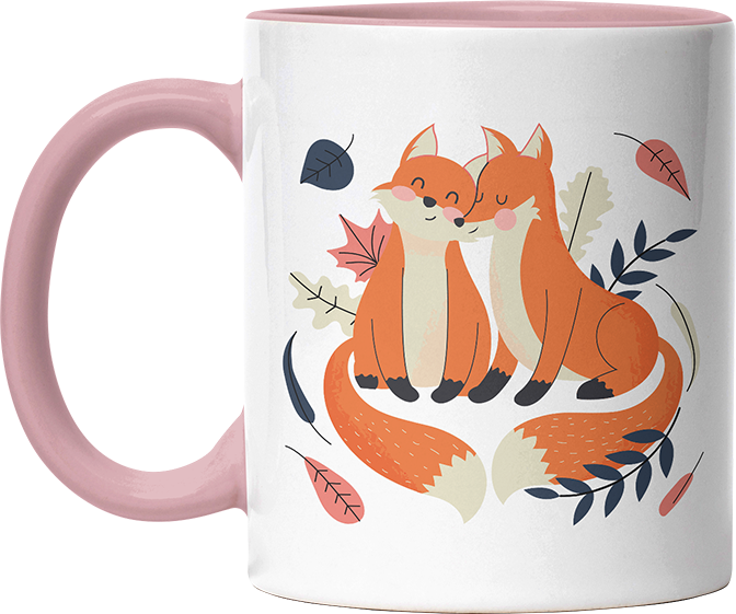 Thanks for existing in my little Galaxy Füchse 1 Witzige Altrosa Tasse kaufen Geschenk