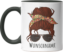 Momlife Personalisierbar Name Witzige Black Tasse kaufen Geschenk