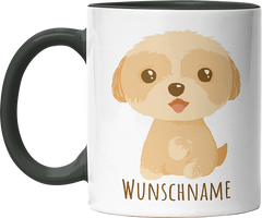 Maltipoo Personalisierbar Name Witzige Black Tasse kaufen Geschenk