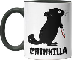 Chinkilla Witzige Black Tasse kaufen Geschenk