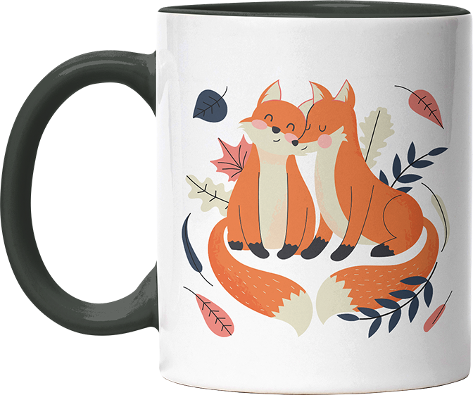 Thanks for existing in my little Galaxy Füchse 1 Witzige Black Tasse kaufen Geschenk