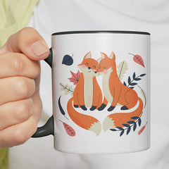 Thanks for existing in my little Galaxy Füchse 1 Witzige schwarze Tasse kaufen Geschenk
