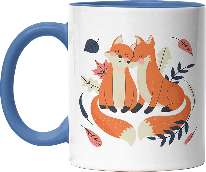 Thanks for existing in my little Galaxy Füchse 1 Witzige Cambridge Blue Tasse kaufen Geschenk