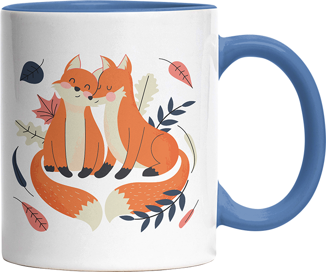 Thanks for existing in my little Galaxy Füchse 1 Witzige Cambridge Blue Tasse kaufen Geschenk
