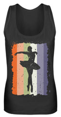 Ballerina | Grunge Ballett | Frauen Tank Top in Black in Größe S