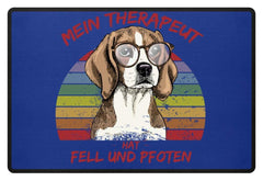 Zeigt beagle therapeut fussmatte in Farbe Braun