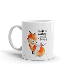 Thanks Fox Bunny Bird | Cup