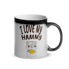 I Love My Hammy | Glänzende Zaubertasse