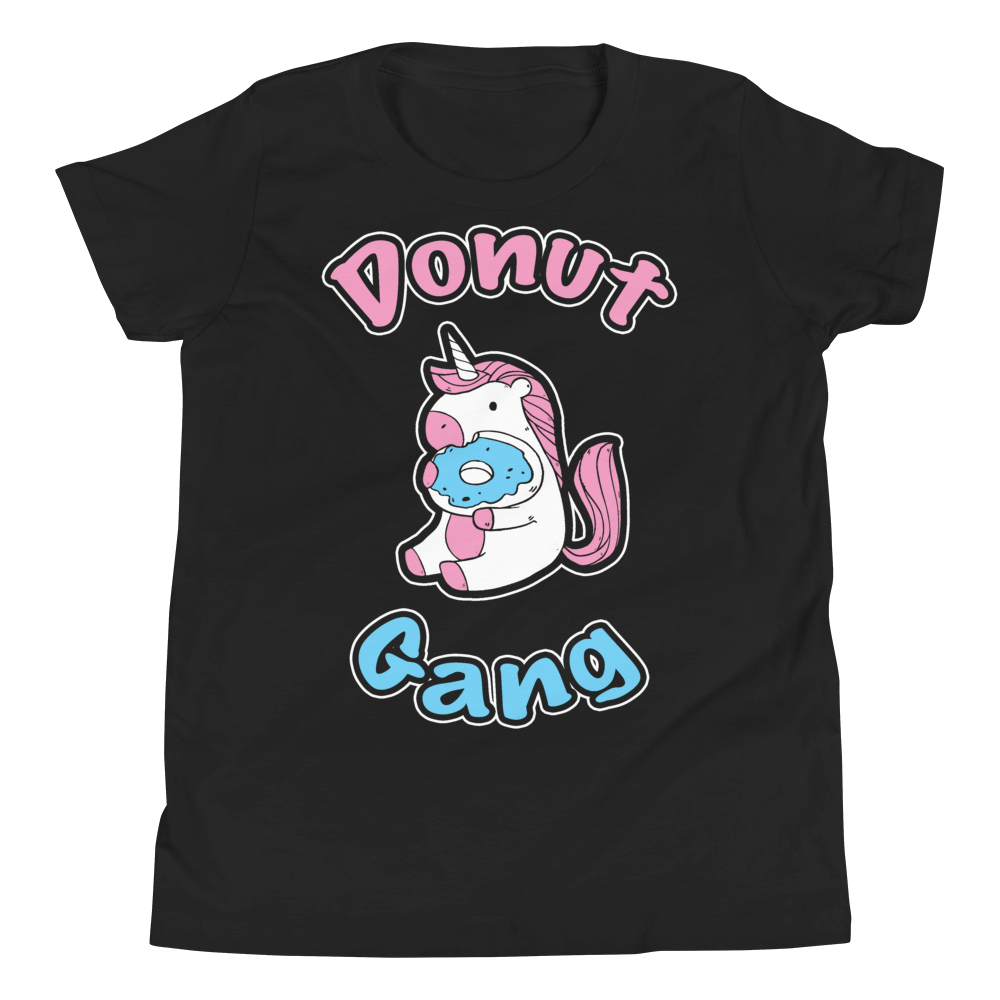 Zeigt ein T-Shirt für Kids und Teenager mit Donut Gang | T-Shirt für Kinder & Jugendliche