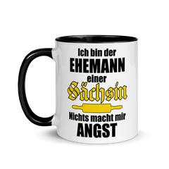 Ehemann einer Sächsin | Zweifarbige Tasse