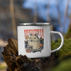 Deguzilla | enamel mug