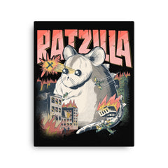 RATZILLA (sweet) | Printed canvas