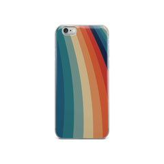 Zeigt Produktbild  VINTAGE Style | Color Stripes | iPhone CASE | Perfect Gift For Retro and Vintage Fans