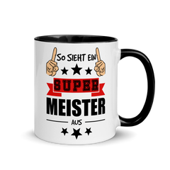 This is what a super master looks like | Two tone mug