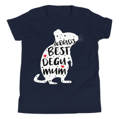 World's Best Degu Mum | T-Shirt für Kinder & Jugendliche