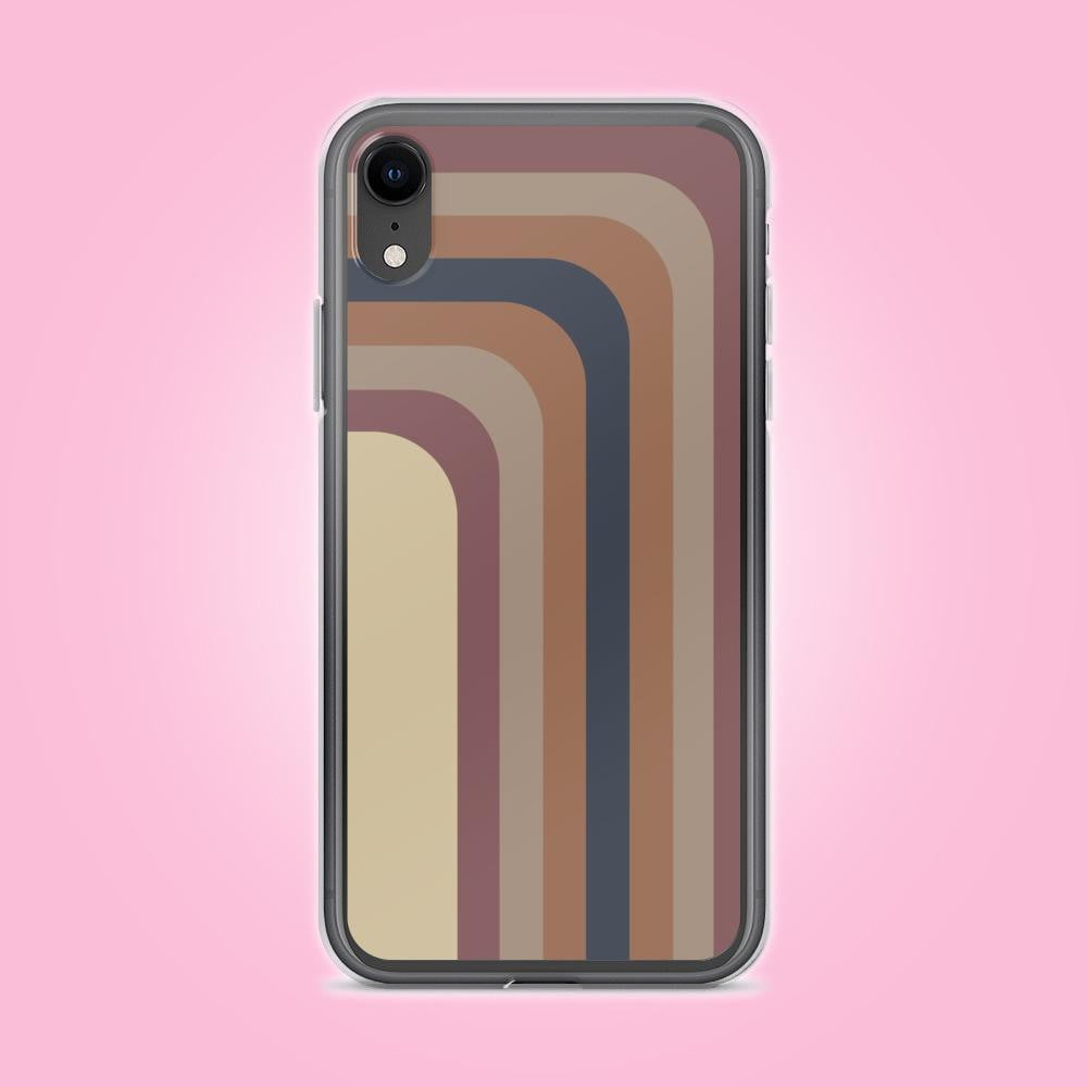 Zeigt soft colors shadow stripes colors of 2019 iphone case gift for woman and girls in Farbe iPhone XS Max