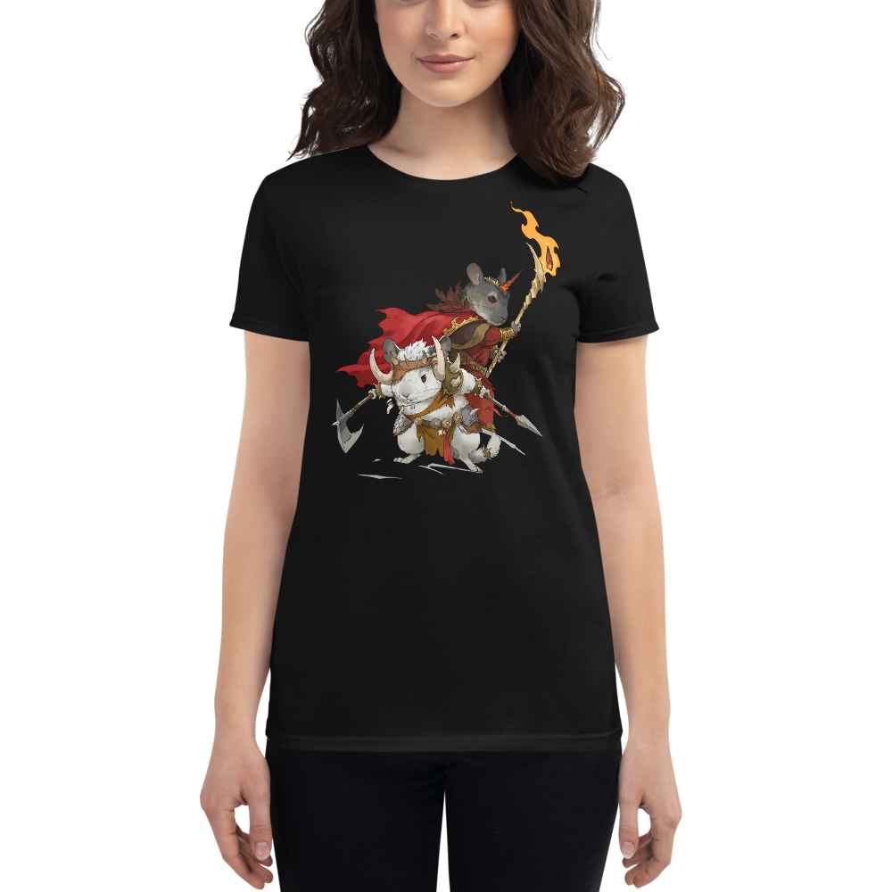 Eine Dame trägt Nö Einhorn | Frauen T-Shirt