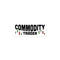 Commodity traders | Vinyl decal