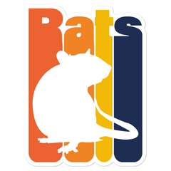 RATS | Ratten Vinyl Aufkleber