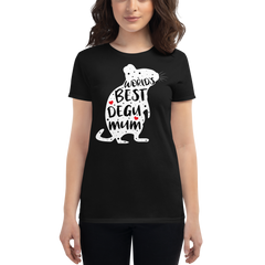 Eine Dame trägt World's Best Degu Mum | Frauen T-Shirt