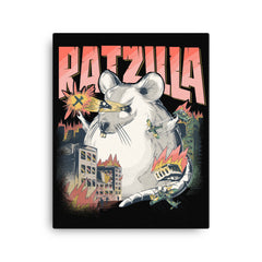 RATZILLA | Bedruckte Leinwand