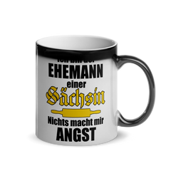 Ehemann einer Sächsin | Glänzende Zaubertasse