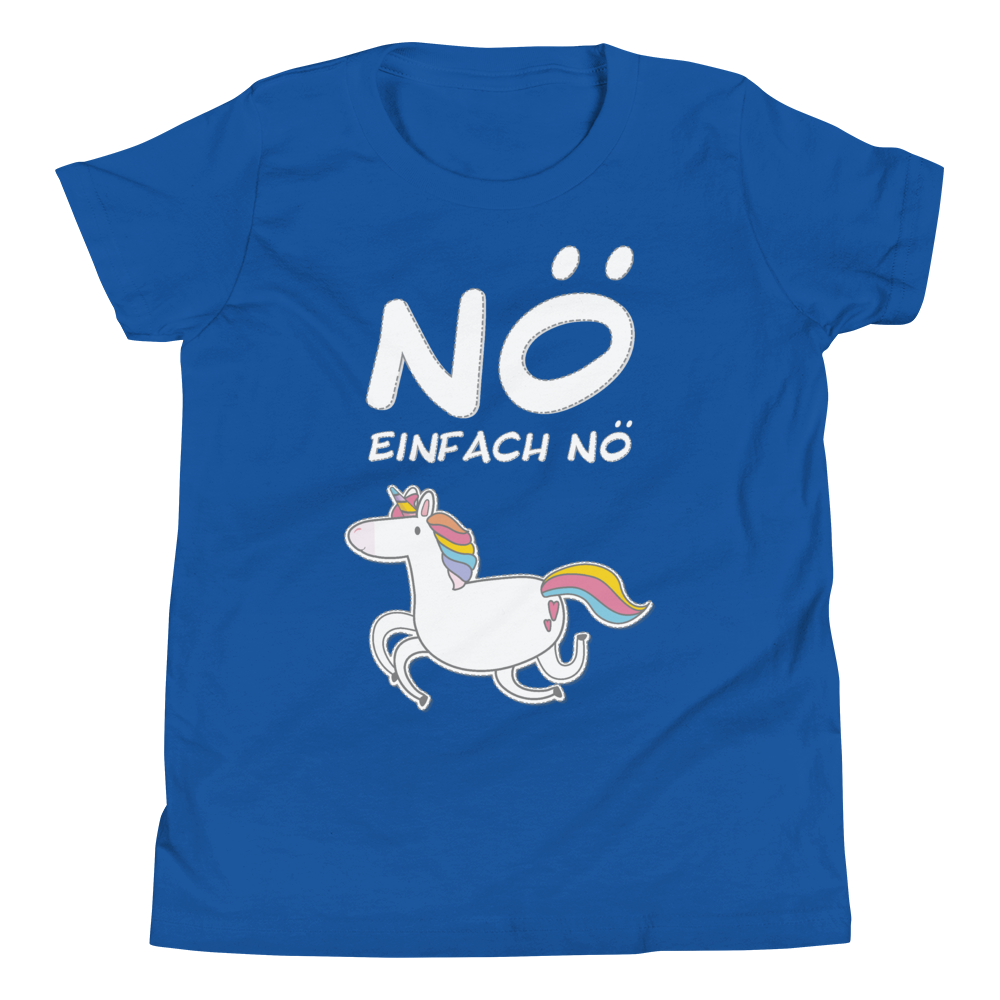 Zeigt ein T-Shirt für Kids und Teenager mit Nö einfach Nö | T-Shirt für Kinder & Jugendliche