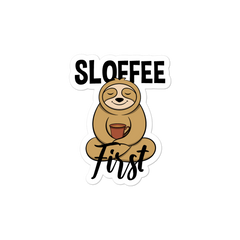 Sloffee First | Vinyl Aufkleber