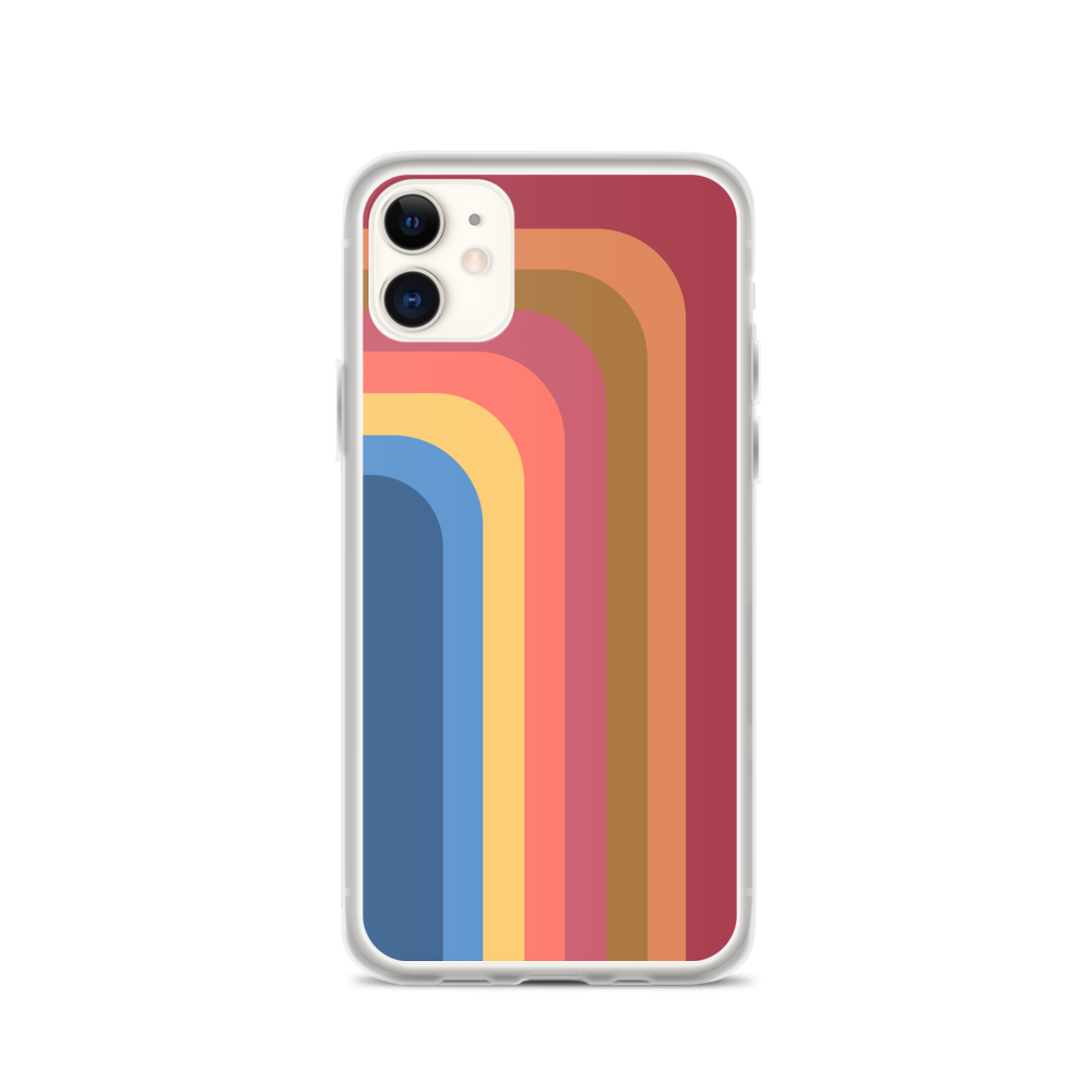Retro Touch | iPhone Schutzhülle | Streifen in iPhone 11 in Größe 