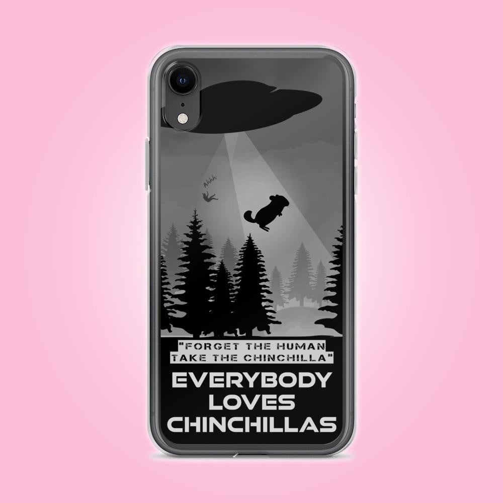 Zeigt chinchilla abduction ufo alien abduction iphone case funny saying for owners of chinchillas in Farbe iPhone XS Max