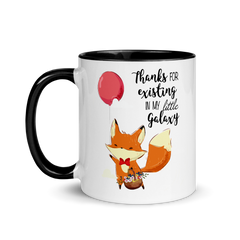 Thanks Flying Fox | Zweifarbige Tasse