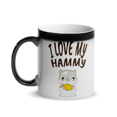 I Love My Hammy | Glänzende Zaubertasse