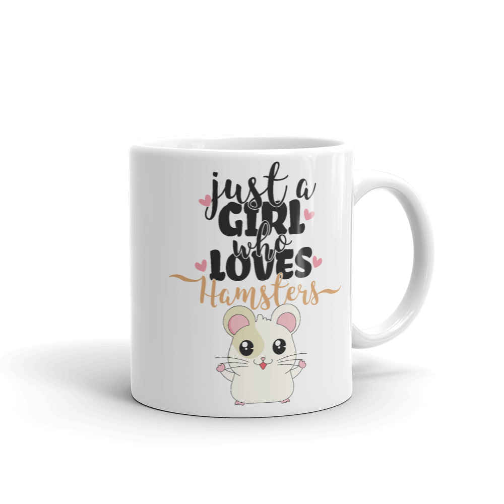 Just A Girl Who Loves Hamsters 2 | Tasse Kaffeebecher online kaufen - jimbeels.store