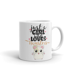 Just A Girl Who Loves Hamsters 2 | Tasse Kaffeebecher online kaufen - jimbeels.store