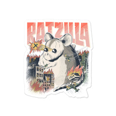 Süßer RATZILLA | Vinyl Aufkleber