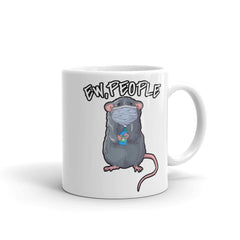 Ew People mug with rat