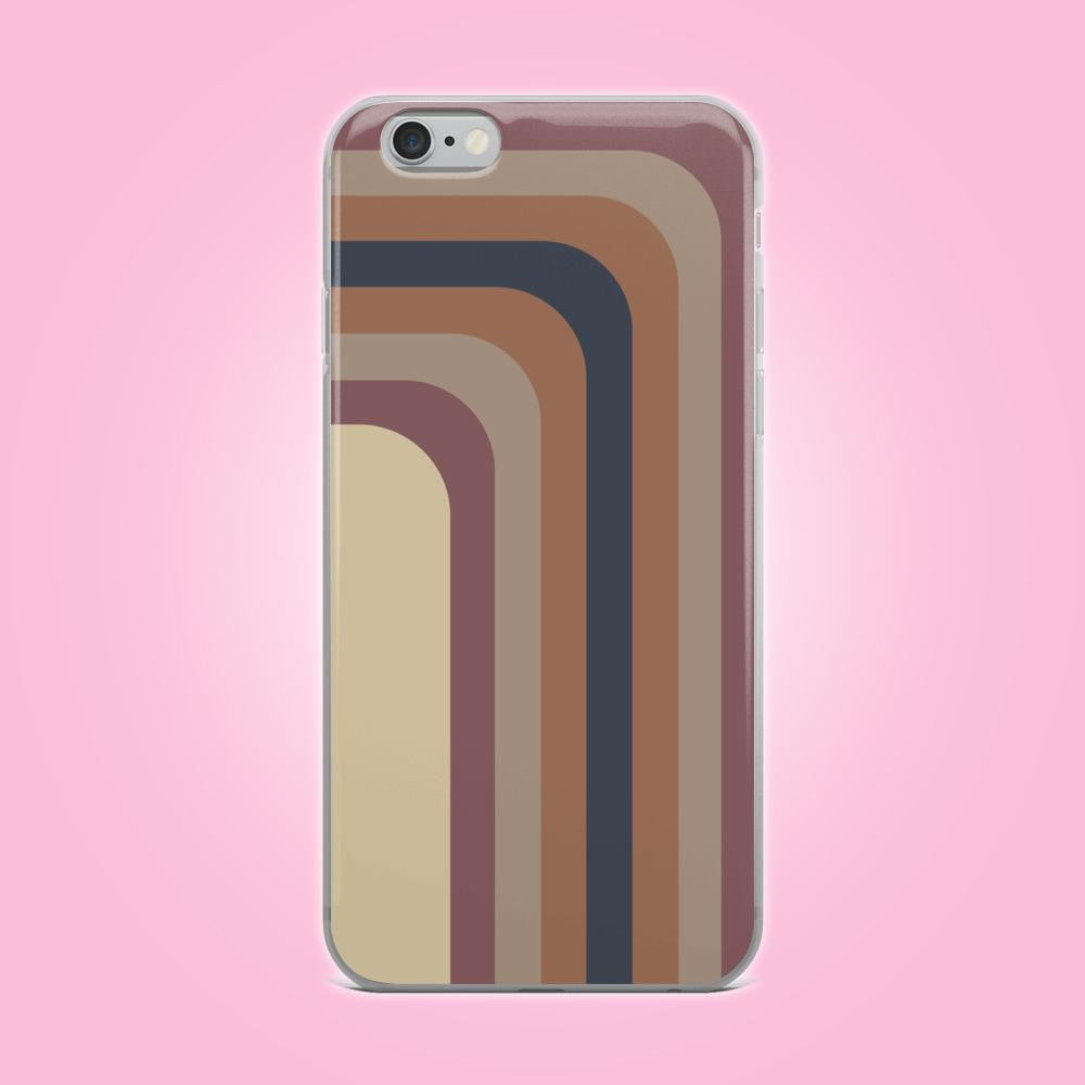 Zeigt soft colors shadow stripes colors of 2019 iphone case gift for woman and girls in Farbe 
